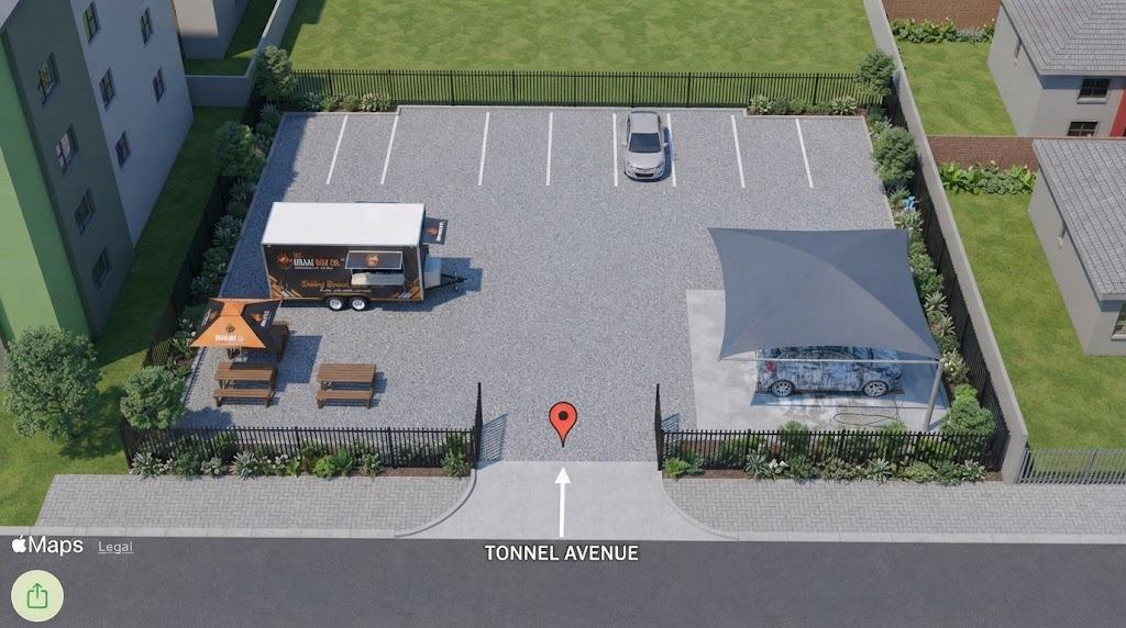 Aerial concept for the proposed Tonnel Avenue Wash and Braai site