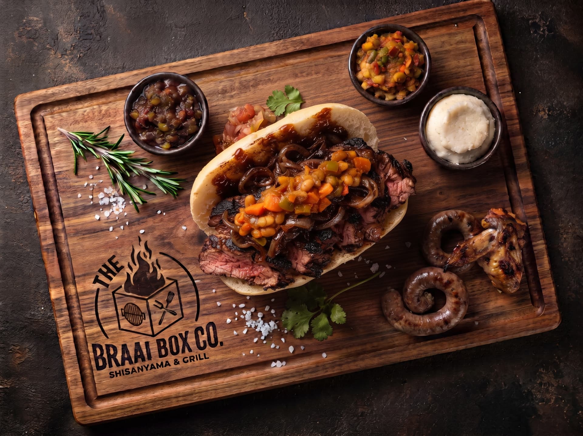 Flame-Grilled Chuck Bap
